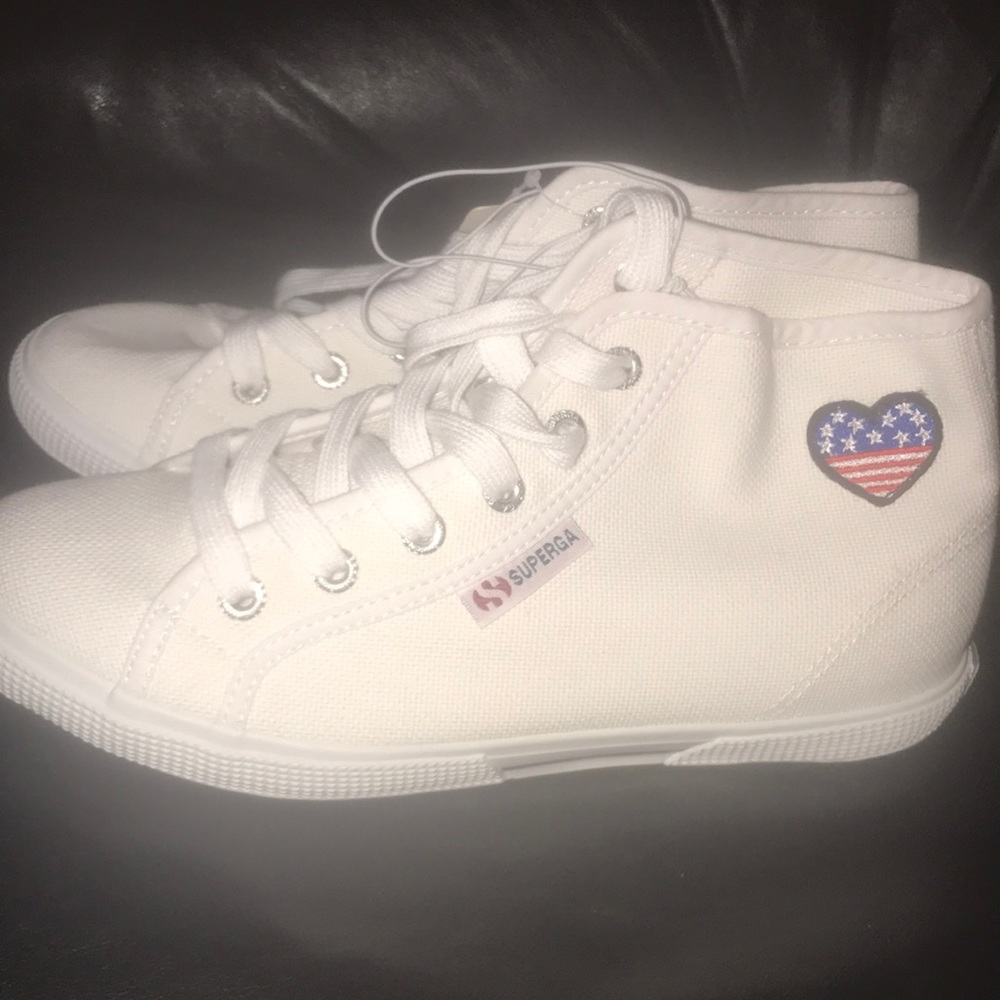 Superga All WHITE and limited Edition sneakers